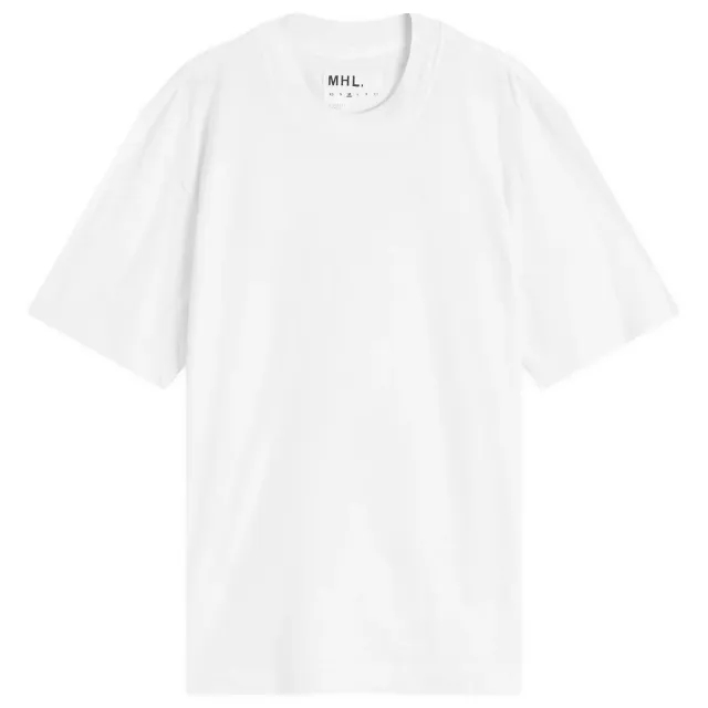 MHL by Margaret Howell Men's Simple T-Shirt White