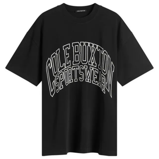 Cole Buxton Sportswear Arc T-Shirt - Vintage Black