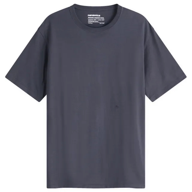 Nanamica Men's Loopwheel Coolmax Jersey T-Shirt Navy