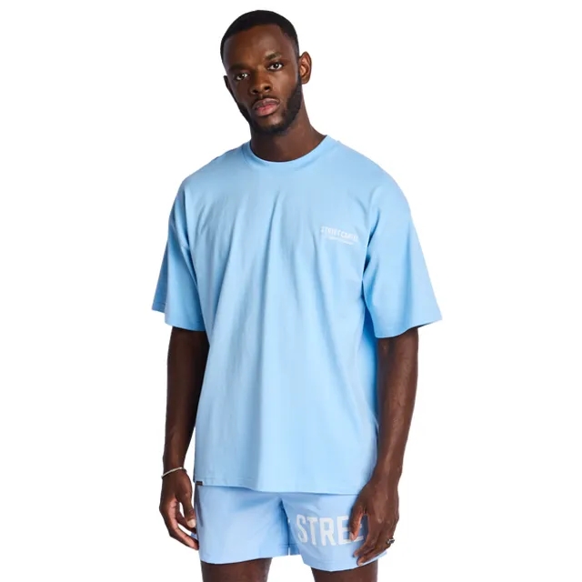 Street Cartel Racer Men T-Shirts - Blue