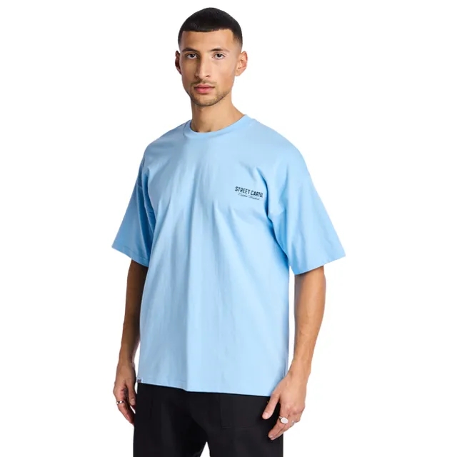 Street Cartel Resort Men T-Shirts - Blue