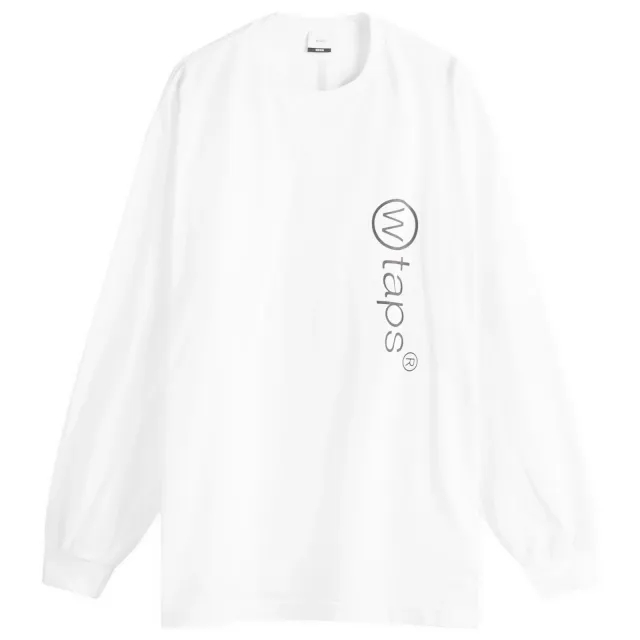 WTAPS Men's Dot Sight Long Sleeve T-Shirt White