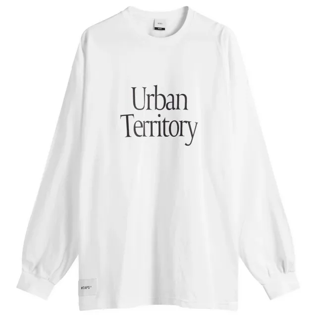 WTAPS Men's PRTC Long Sleeve T-Shirt White
