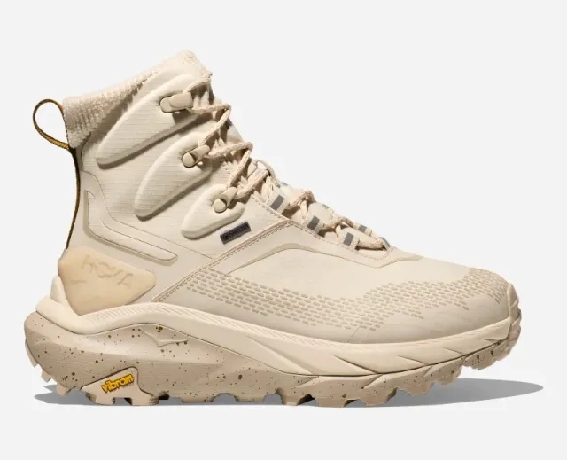Hoka One One HOKA Women's Kaha 2 Frost GORE-TEX Hiking Shoes in Oat Milk/Sesame