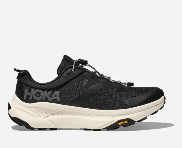 Hoka One One HOKA Women's Transport Hiking Shoes in Black/Alabaster