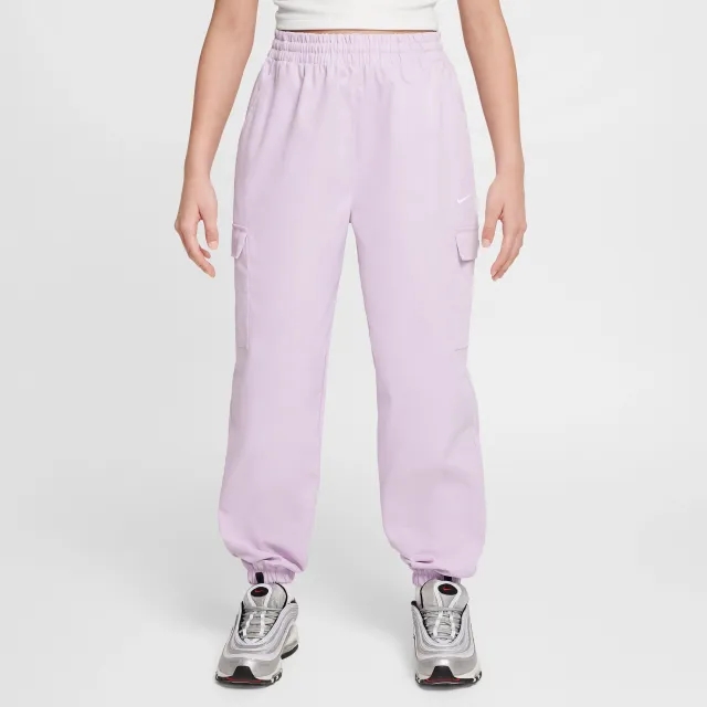 Nike Sportswear Girls' Cargo Trousers - Purple