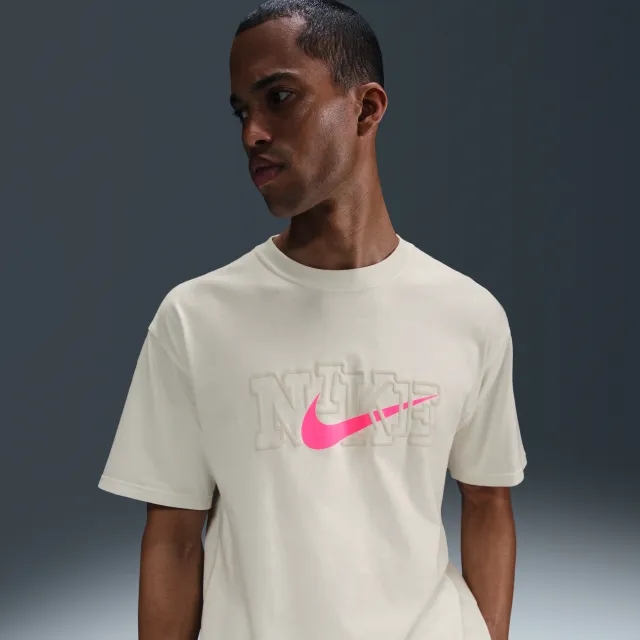 Nike Men's Max90 Basketball T-Shirt - White