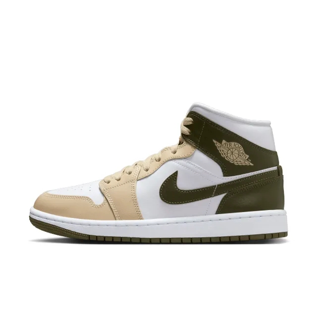 Nike Jordan Nike Air Jordan 1 Mid Women's Shoes - White