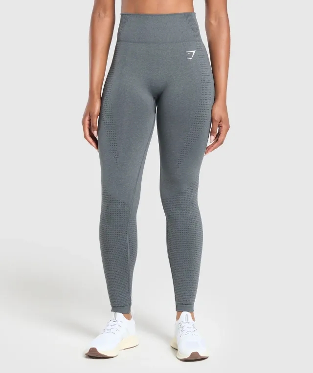 Gymshark Vital Seamless Leggings - Strong Grey Marl