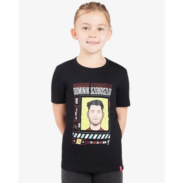 Liverpool FC LFC Juniors Szoboszlai Tee Black