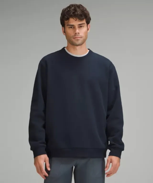 lululemon IE lululemon – Men's Steady State Crew Sweatshirt – Color Blue – Size XL