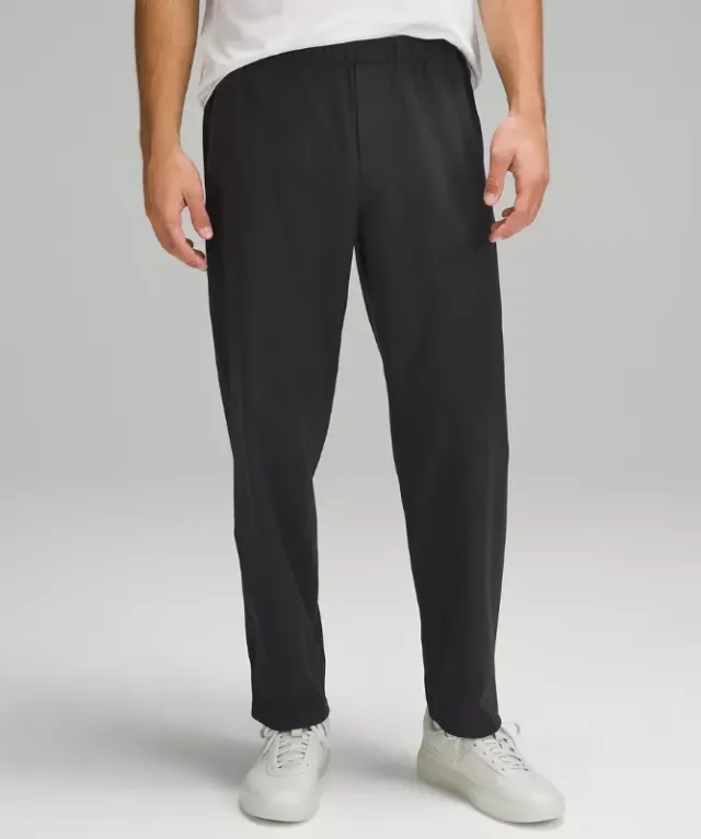 lululemon IE lululemon – Men's ABC Warpstreme Pull-On Trousers Regular – Color Black – Size 2XL