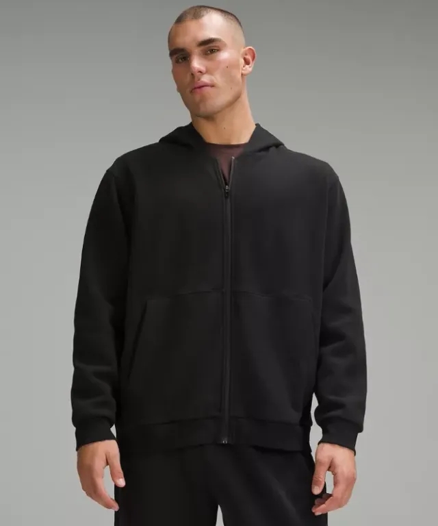 lululemon IE lululemon – Men's Steady State Full-Zip Hoodie – Color Black – Size S