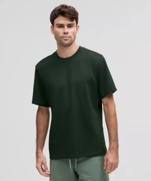 lululemon IE lululemon – Men's Zeroed In Short-Sleeve Shirt – Color Green – Size M