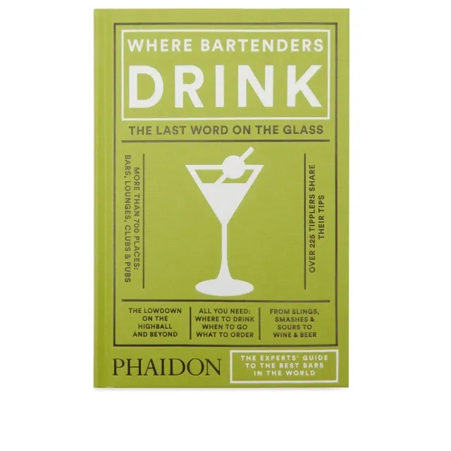 Phaidon Where Bartenders Drink Adrienne Stillman