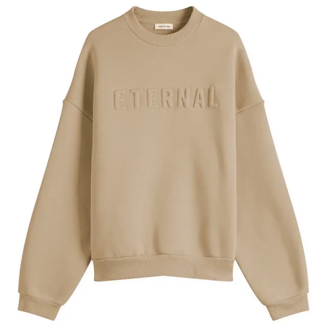 Fear Of God Men's Eternal Crew Sweatshirt Dusty Beige