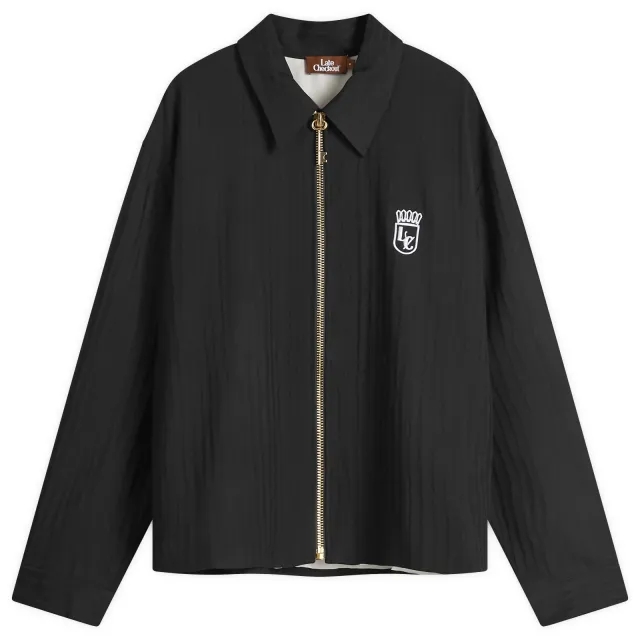 Late Checkout Men's Suitcase Zipper Jacket Black