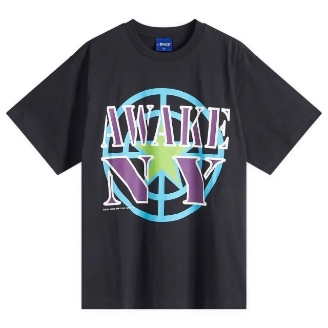 Awake NY Men's Crosshair T-Shirt Black