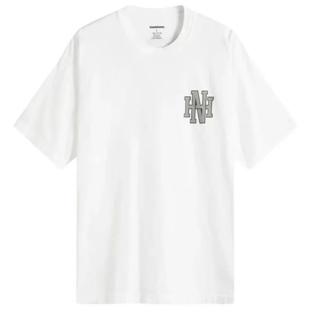 Neighborhood Men's SS-3 T-Shirt White