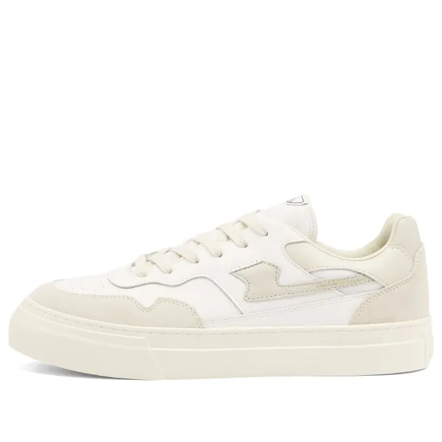 Stepney Workers Club Men's Pearl S-Stike Leather Sneaker Spring White