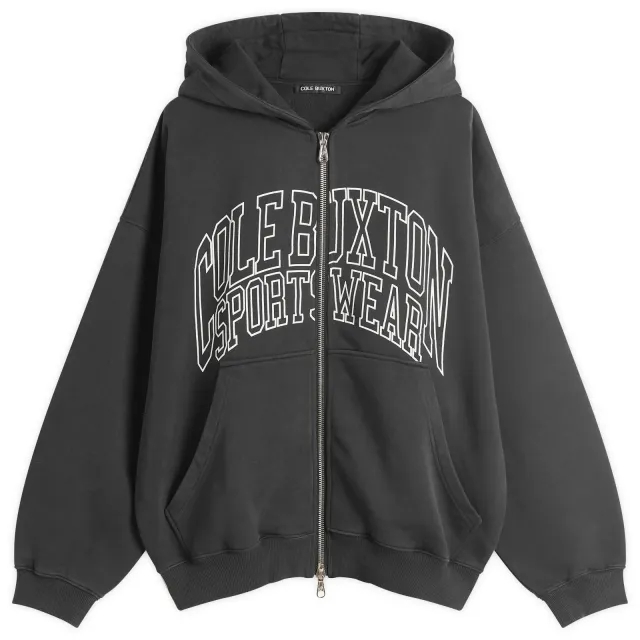 Cole Buxton Men's Sportswear Arc Hoodie Vintage Black
