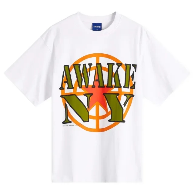 Awake NY Men's Crosshair T-Shirt White