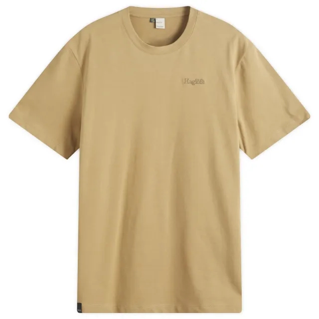 Haglöfs Men's Logo T-Shirt Oak Brown