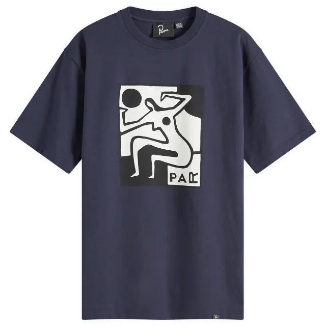 By Parra Men's Ball Sports T-Shirt Navy Blue