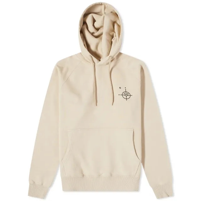 Edwin Men's Angels Hoodie White Pepper