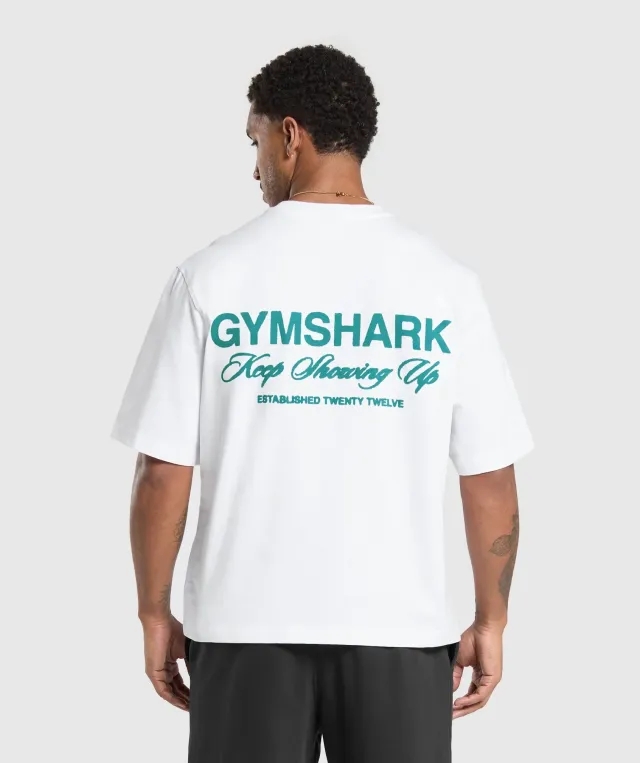 Gymshark EST 2012 T-Shirt - White