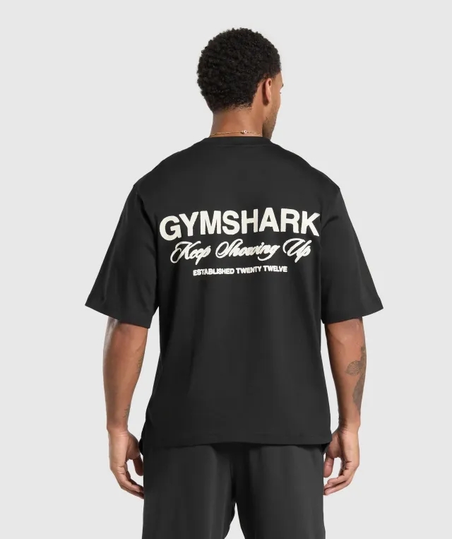 Gymshark EST 2012 T-Shirt - Black