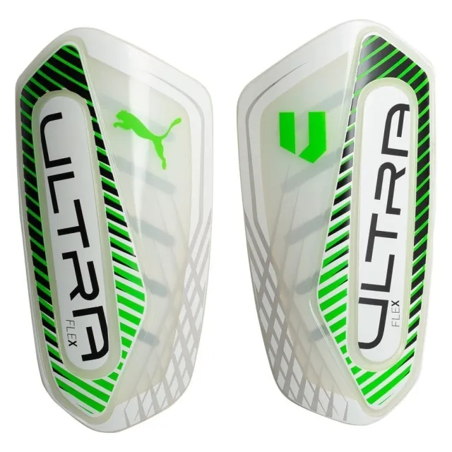 Puma X Unisport Shin Pads Ultra Flex Sleeve - ['White']
