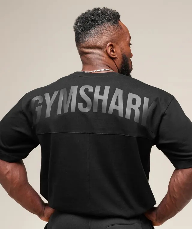 Gymshark Premium Power T Shirt - Black