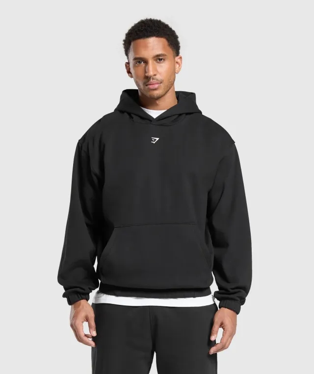 Gymshark Rest Day Essentials Hoodie - Black