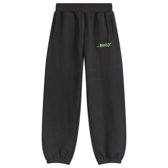 Awake NY Men's Classic Logo Sweat Pants Black