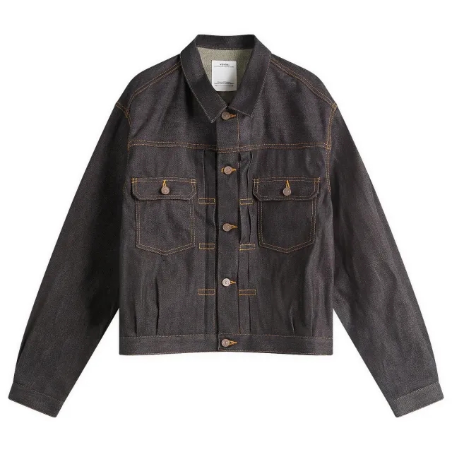 Visvim Men's SS 101X Unwashed Denim Jacket