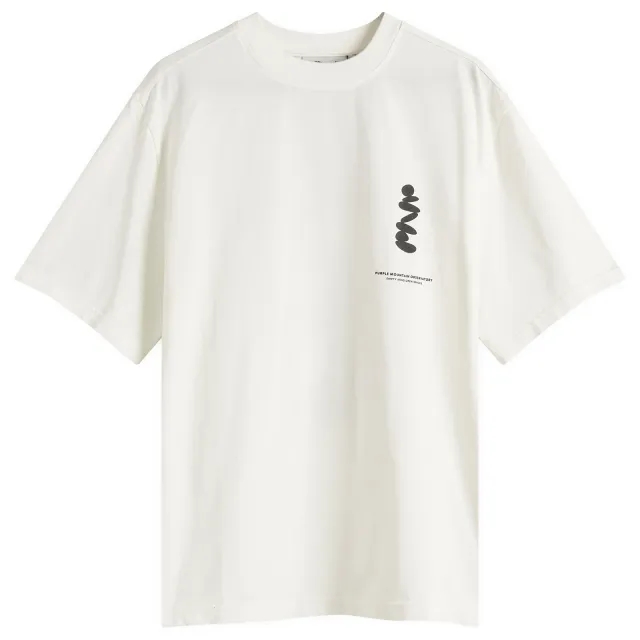 Purple Mountain Observatory Men's Boulder T-Shirt White