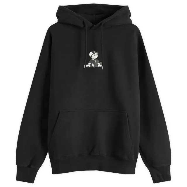 Pawa Speed Sports Men's Boy Hoodie Black