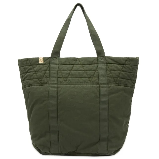 Visvim Men's Medium N.A.P Tote Bag Olive
