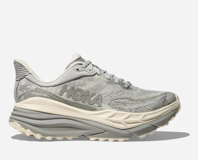 Hoka One One HOKA Men's Stinson 7 Trail Shoes in Stardust/Alabaster