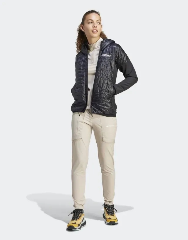 adidas Originals Adidas Terrex Xperior Varilite Hybrid Primaloft Jacket In Black