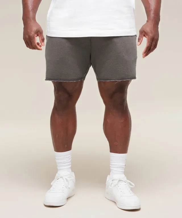 Gymshark Heritage 5 Shorts - Onyx Grey