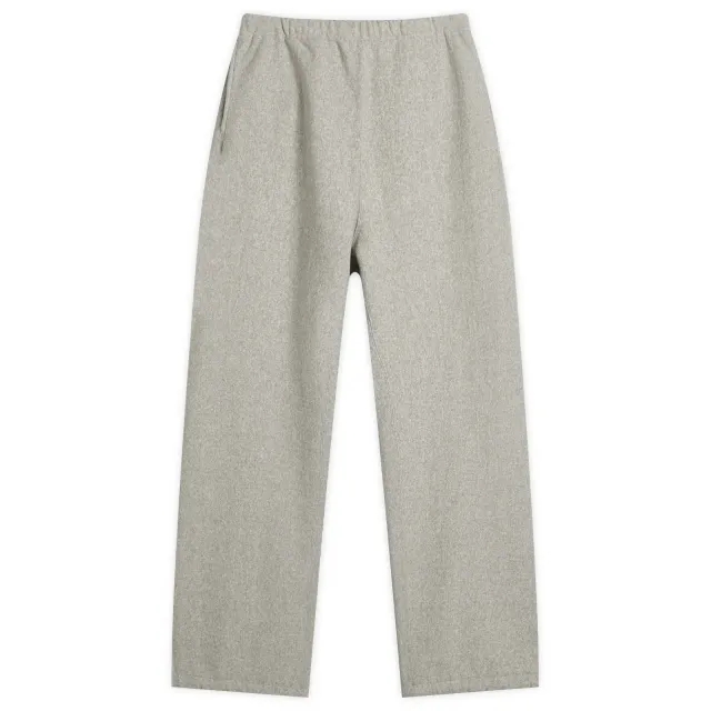 Auralee Men's Soft Jersey Sweat Pants Top Grey