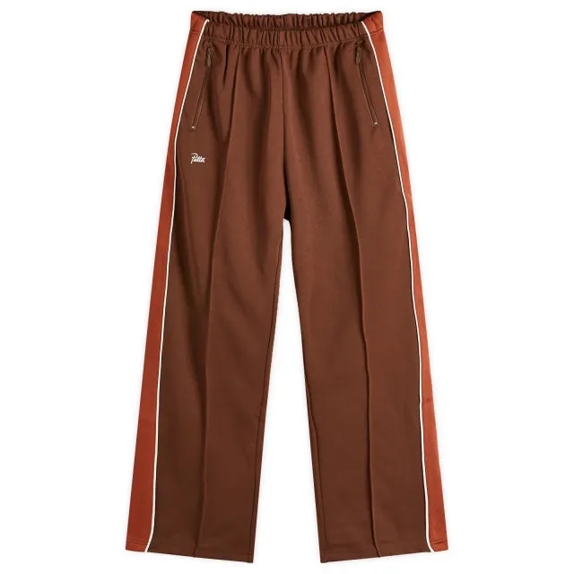 Patta Straight Track Pant - Brown