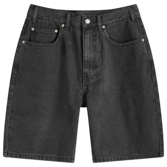 thisisneverthat Men's Washed Denim Short Black