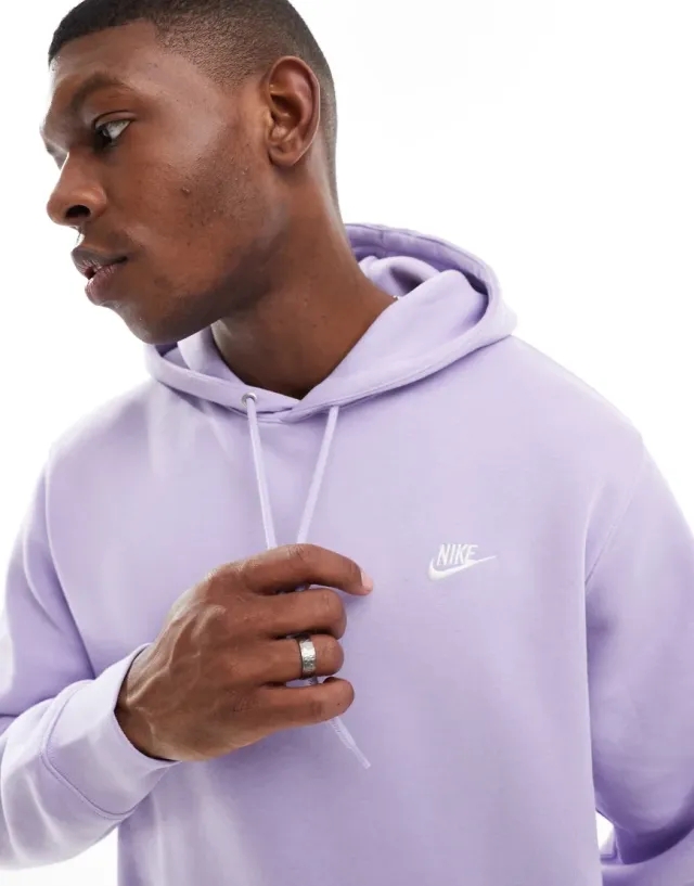 Nike Foundation Hoodie - Purple - Mens