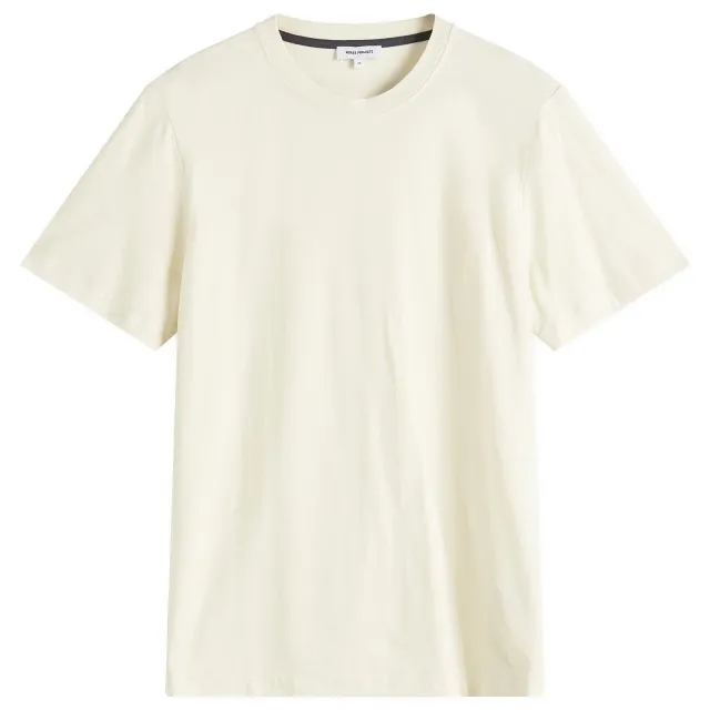 Norse Projects Men's Jakob Cotton Crepe T-Shirt Ecru