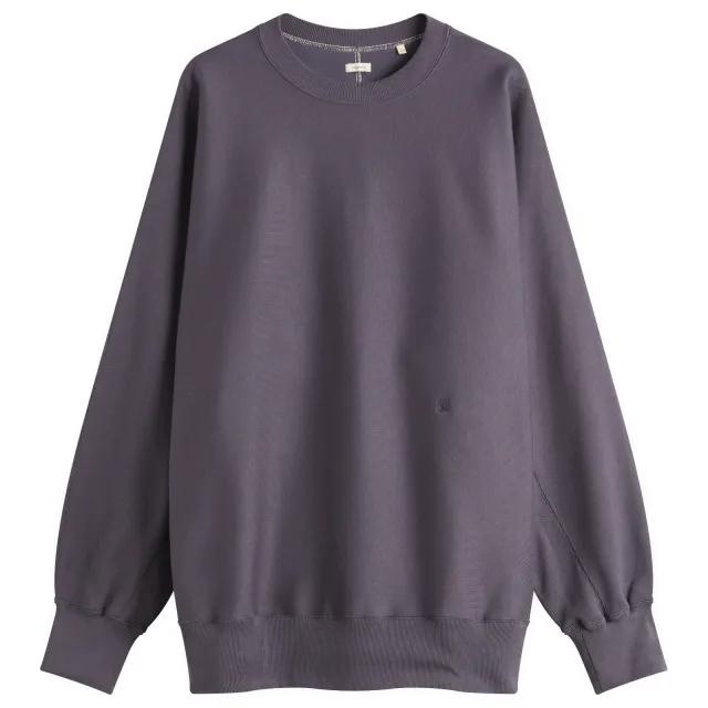 Nanamica Men's Crew Neck Sweatshirt Vintage Navy
