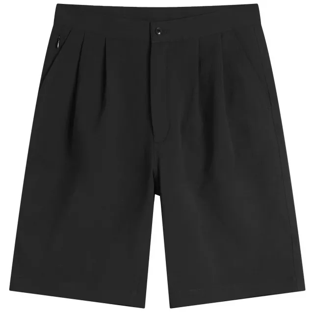 Nanamica Men's Alphadry Double Pleats Shorts Black