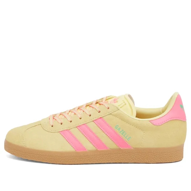 Adidas Women's Gazelle W Powder Yellow/Lucid Pink